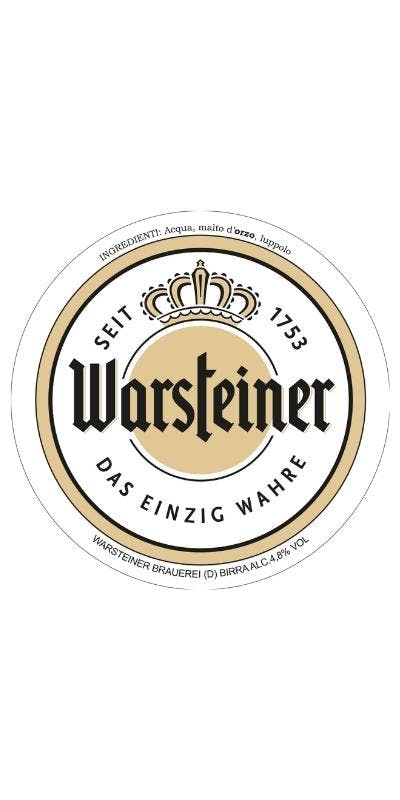Warsteiner marchio disponibile su Enomarket 